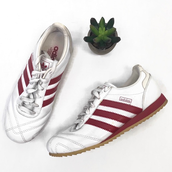 adidas Shoes - Retro Adidas Trefoil Tennis Shoes | 6.5